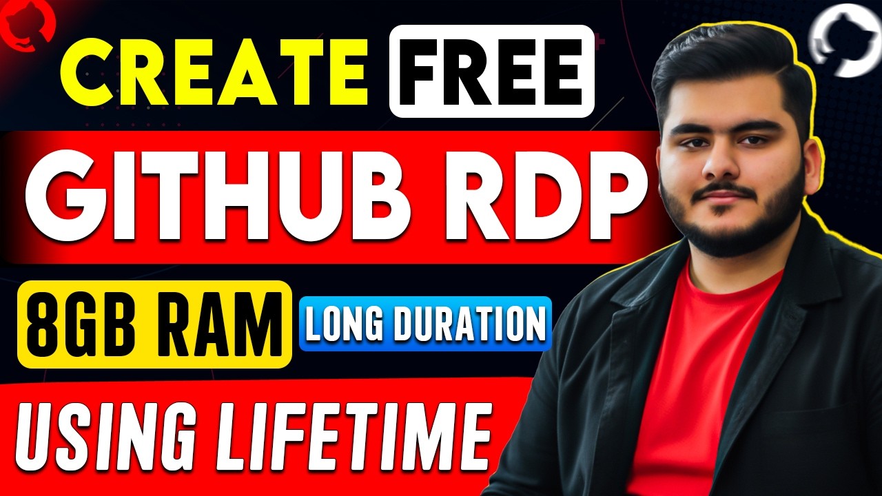 How To Create Free RDP Using Github In 2026 | Free RDP For Lifetime | Get Free VPS/RDP | Free RDP