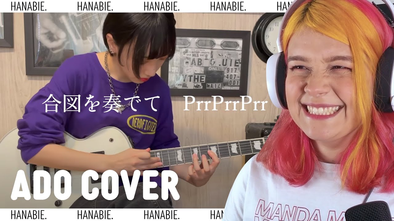 HANABIE. 'Ado' (Band cover Metal ver.) | REACTION
