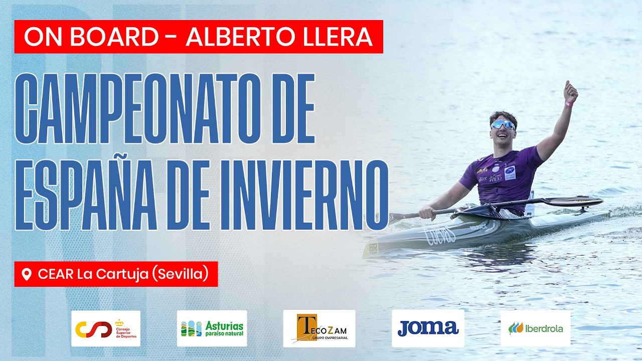 ‼️ On Board | Alberto Llera, campeón de España K1 5000 - Temporada 2026