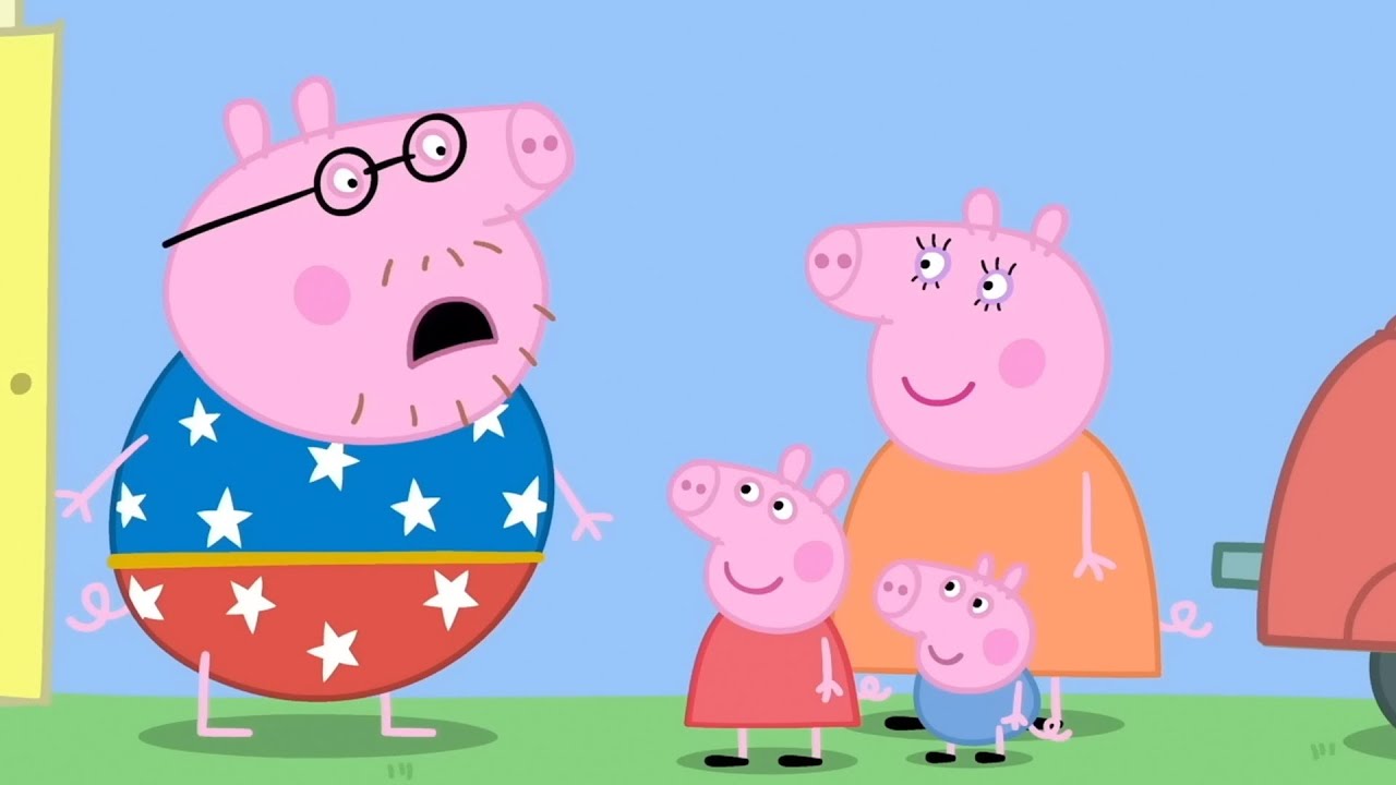 Peppa Pig Nederlands | Kampioen Vader | Tekenfilms voor kinderen
