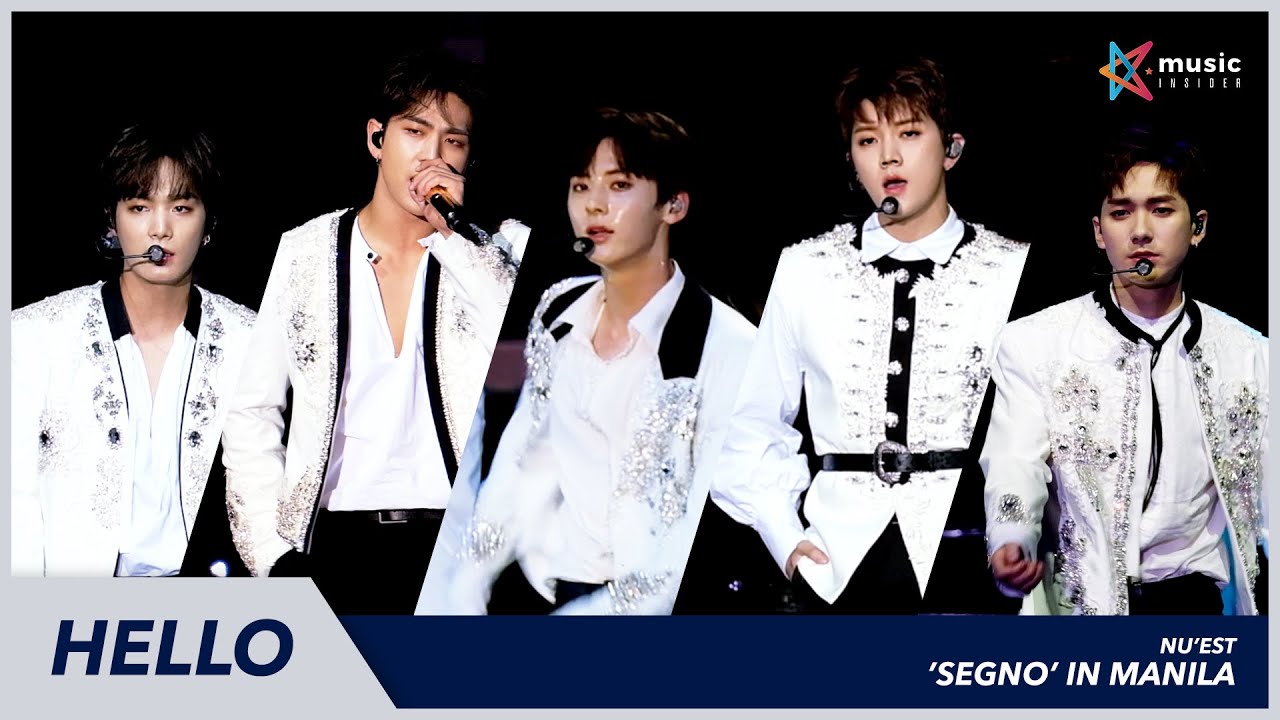 [FULL HD] NU'EST - HELLO at #NUESTSegnoInMNL