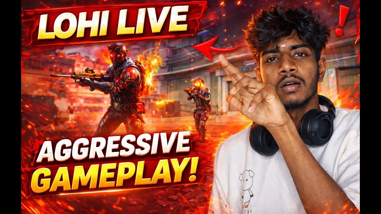 LOBBY FULL CLEAR  ! BGMI LIVE STREAM ! FULL RUSH MODE !KANNADA LIVE! #bgmi #lohilive #pubglover