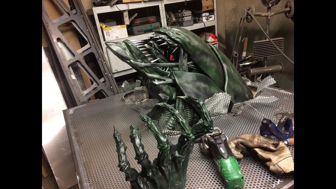 3D printed Xenomorph Queen LIFE SIZE