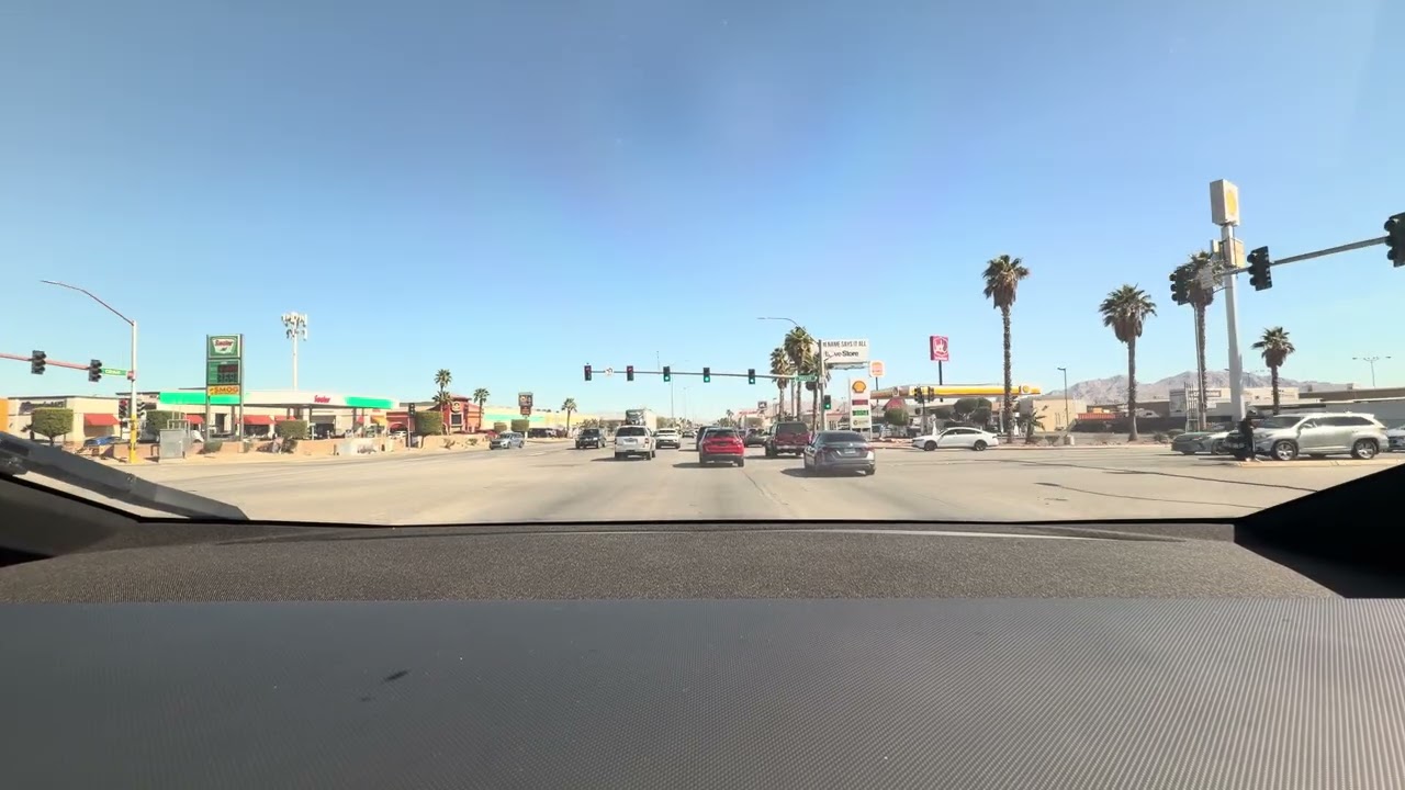 2025 Tesla Cybertruck - Las Vegas Errand FSD Drive - March 1, 2026