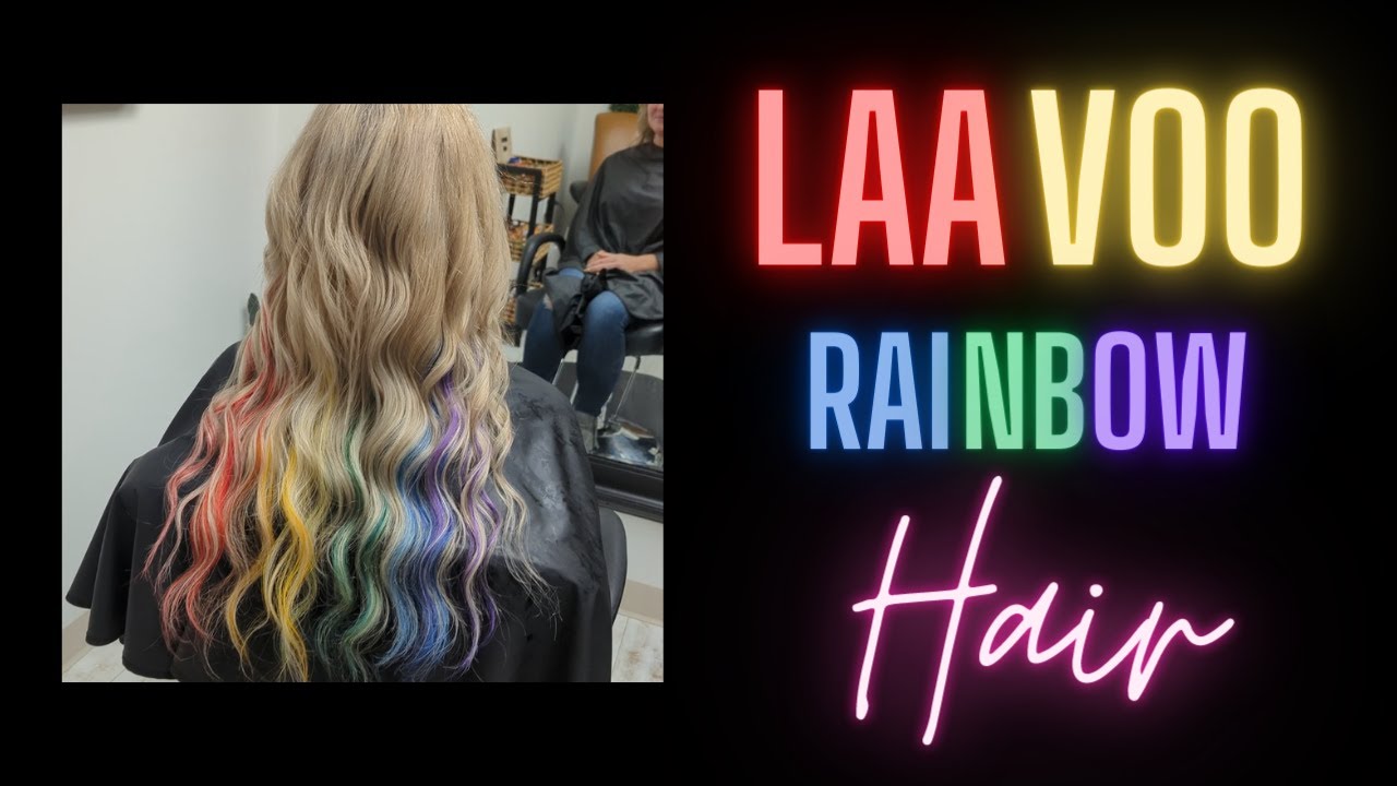 LaaVoo Rainbow Hair