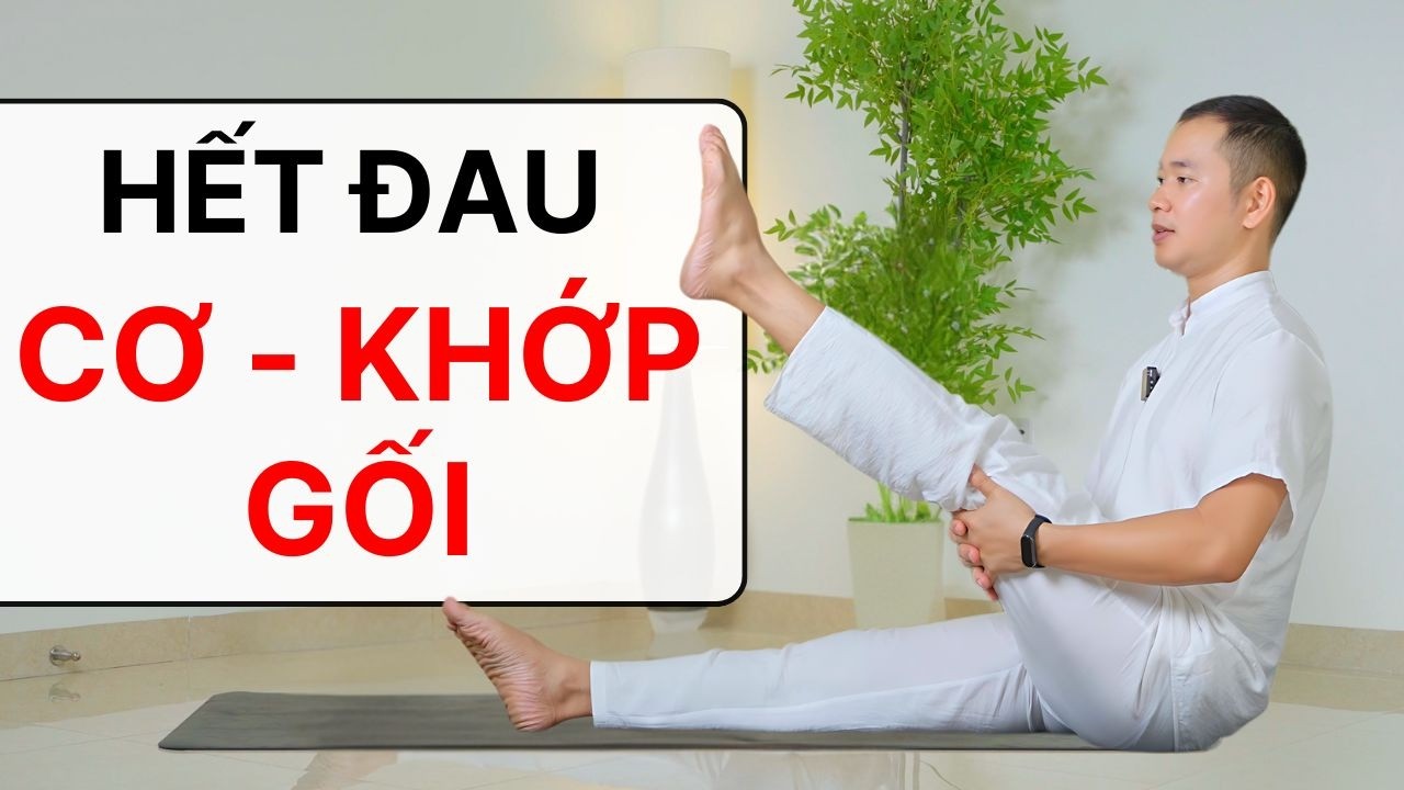 Yoga chữa đau CƠ KHỚP GỐI, cải thiện THOÁI HOÁ KHỚP GỐI | Hải Ninh Yoga