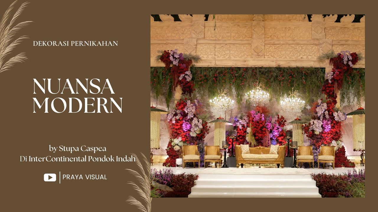 4K Dekorasi Pernikahan di InterContinental Jakarta Pondok Indah by Stupa Caspea - Roro & Yoga