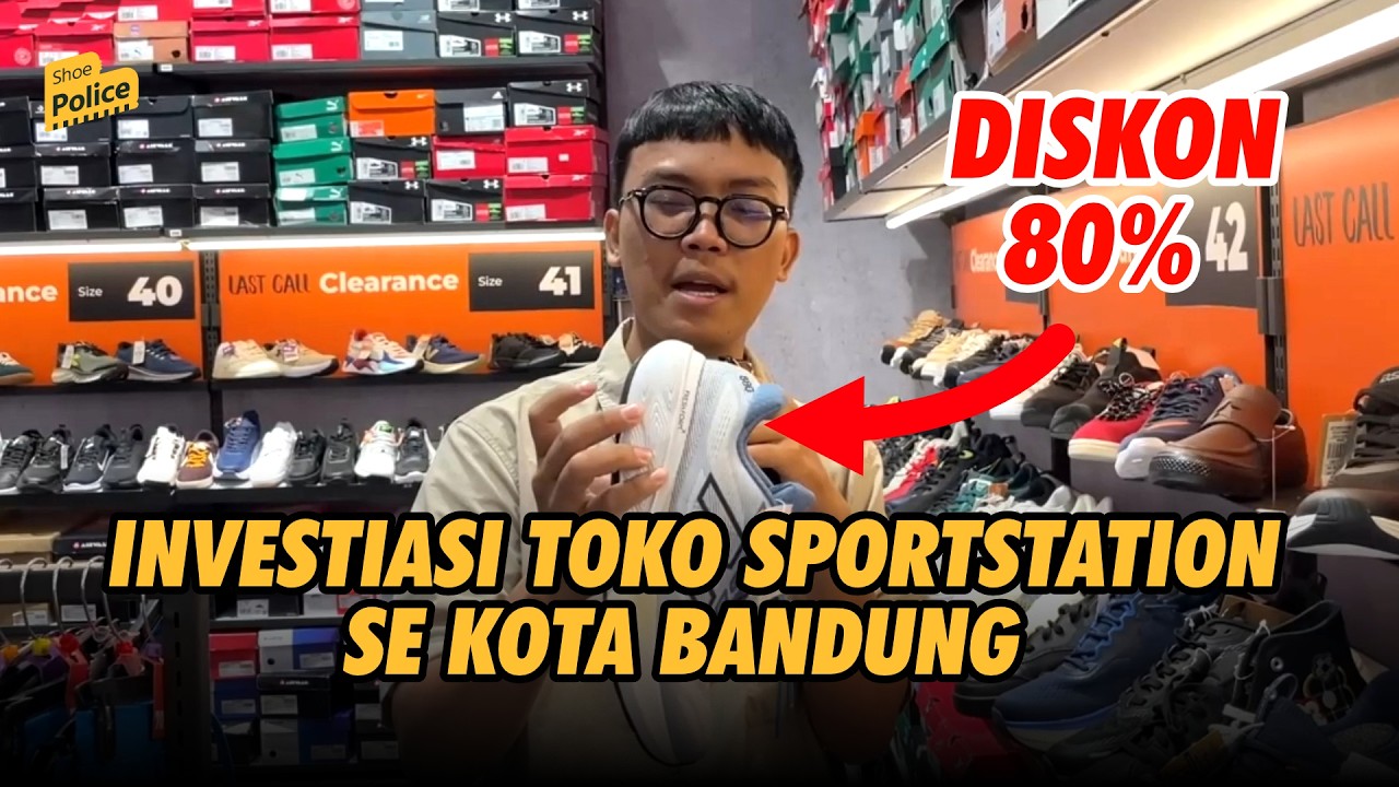 KITA MAIN KE TOKO SPORT STATION UNTUK MENCARI SEPATU DISKON PALING DALEM DI BANDUNG - PATROLI SS