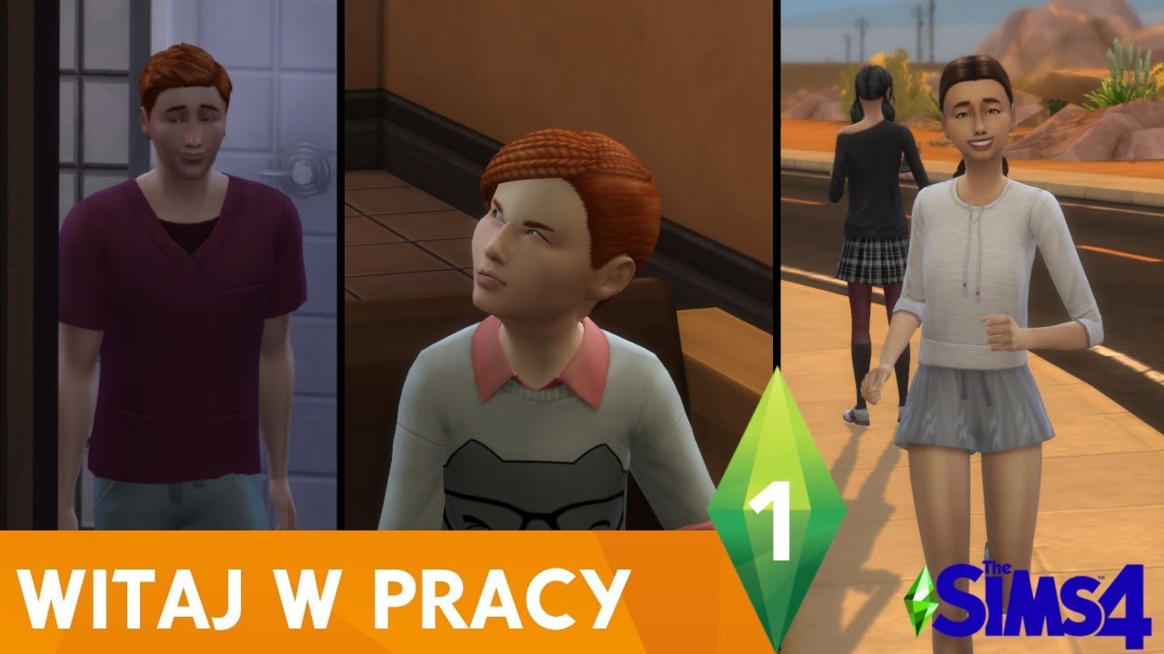 Rodzina zawodowych debili - Witaj w pracy #1 (The Sims 4)
