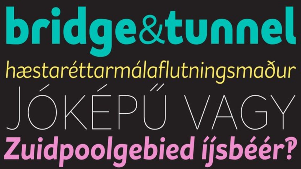 Asterisk Sans Pro&trade; font download