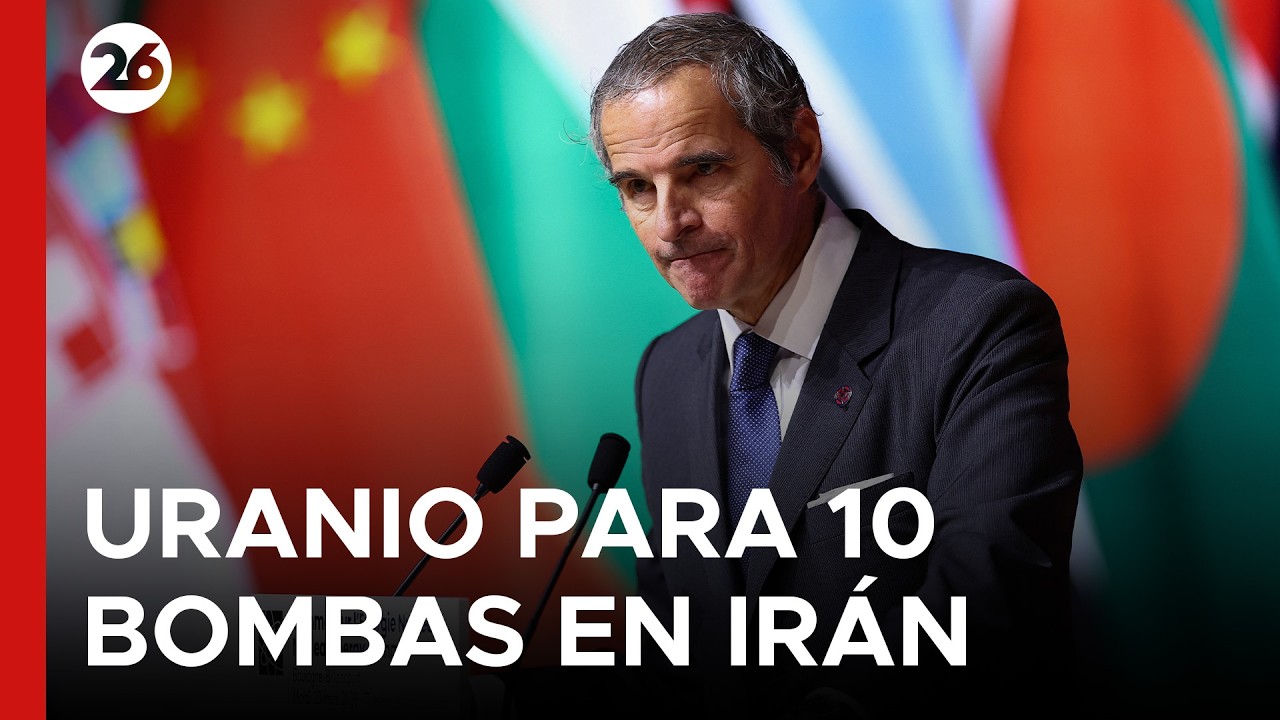 🚨 ADVERTENCIA GLOBAL | Advierten que Irán posee uranio para fabricar 10 bombas nucleares