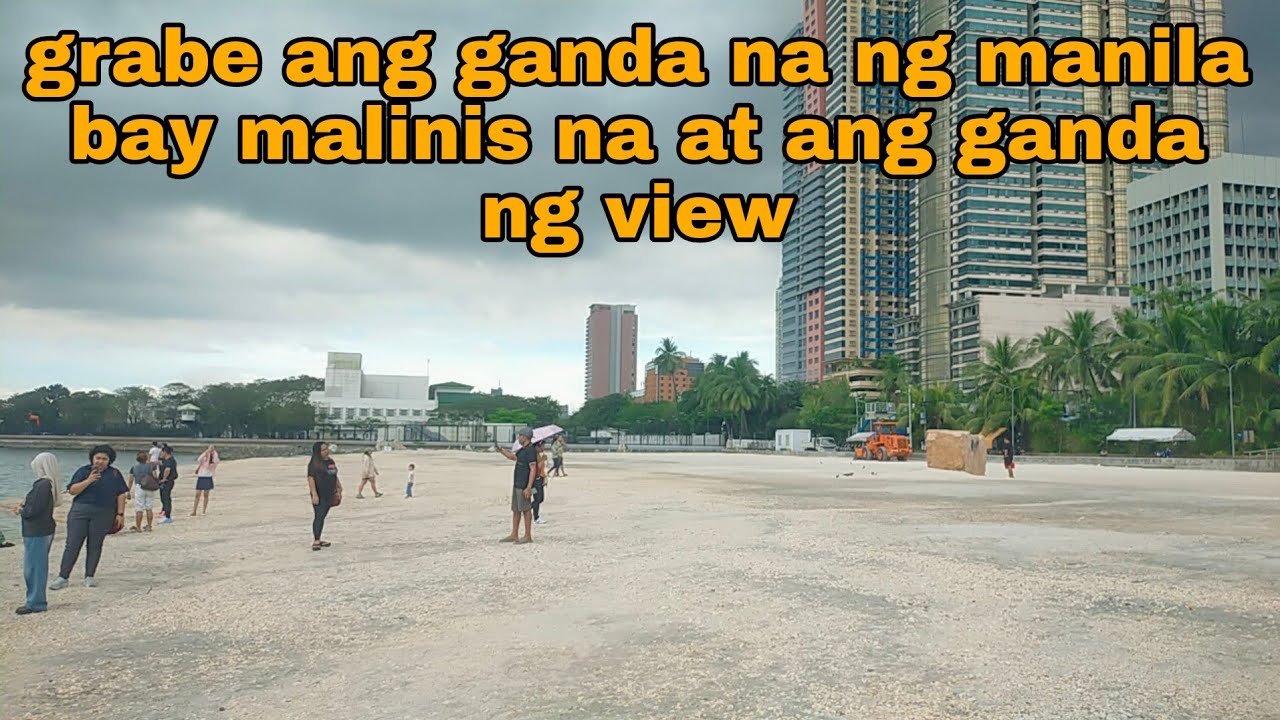 Wow maglakad naman tayo sa manila bay ang ganda ng view at malinis p🇵🇭