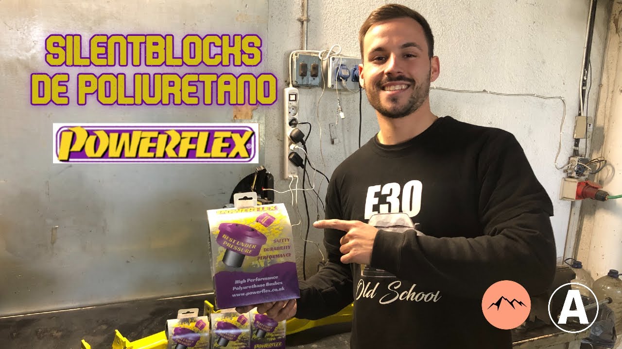 ✅¡COMO MONTAR UN KIT DE SILENTBLOCKS POWERFLEX! MEJORA DINÁMICA!🔧 BMW E30 | ALEX PALMA