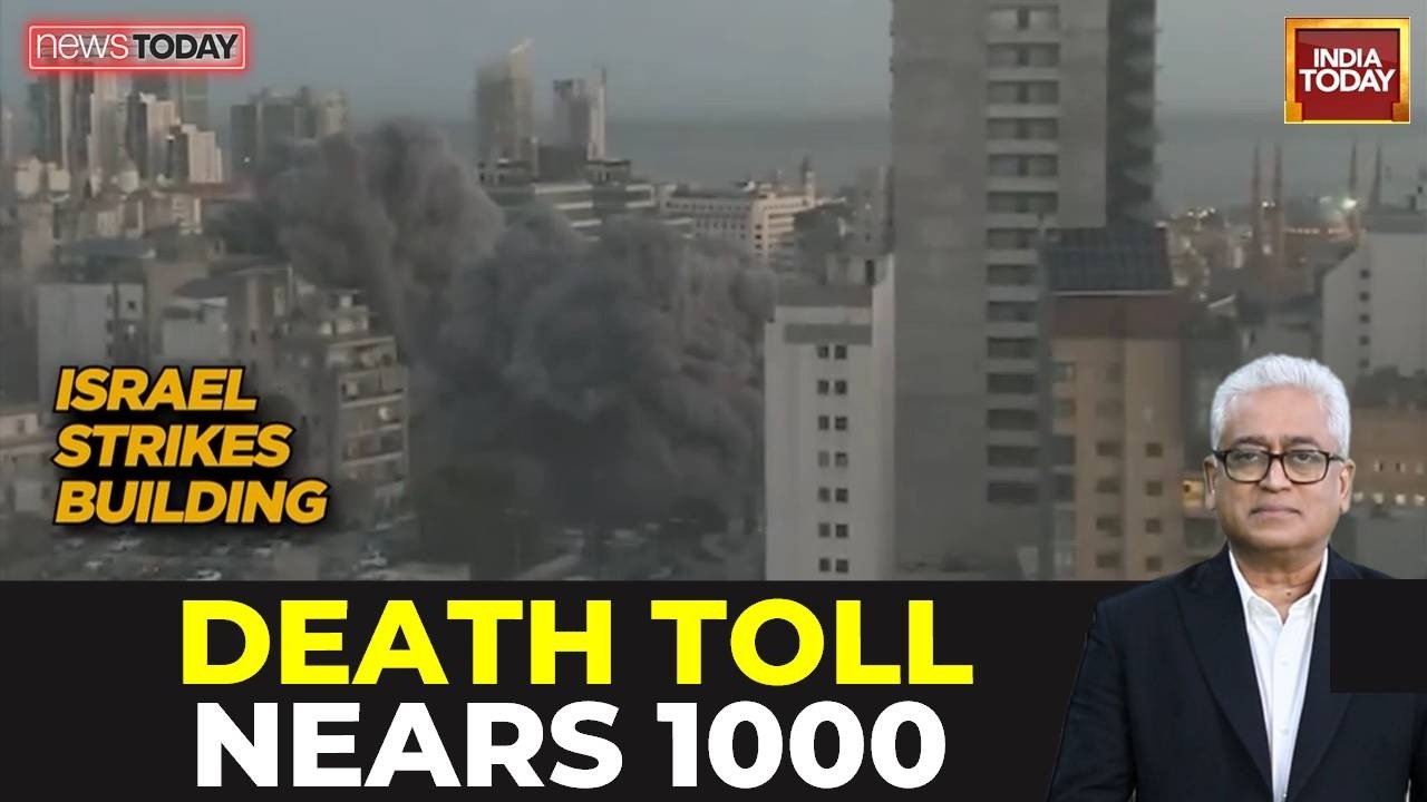 Израиль нанес удар по центральному Бейруту, сравняв с землей 22-этажное здание; число погибших пр...
