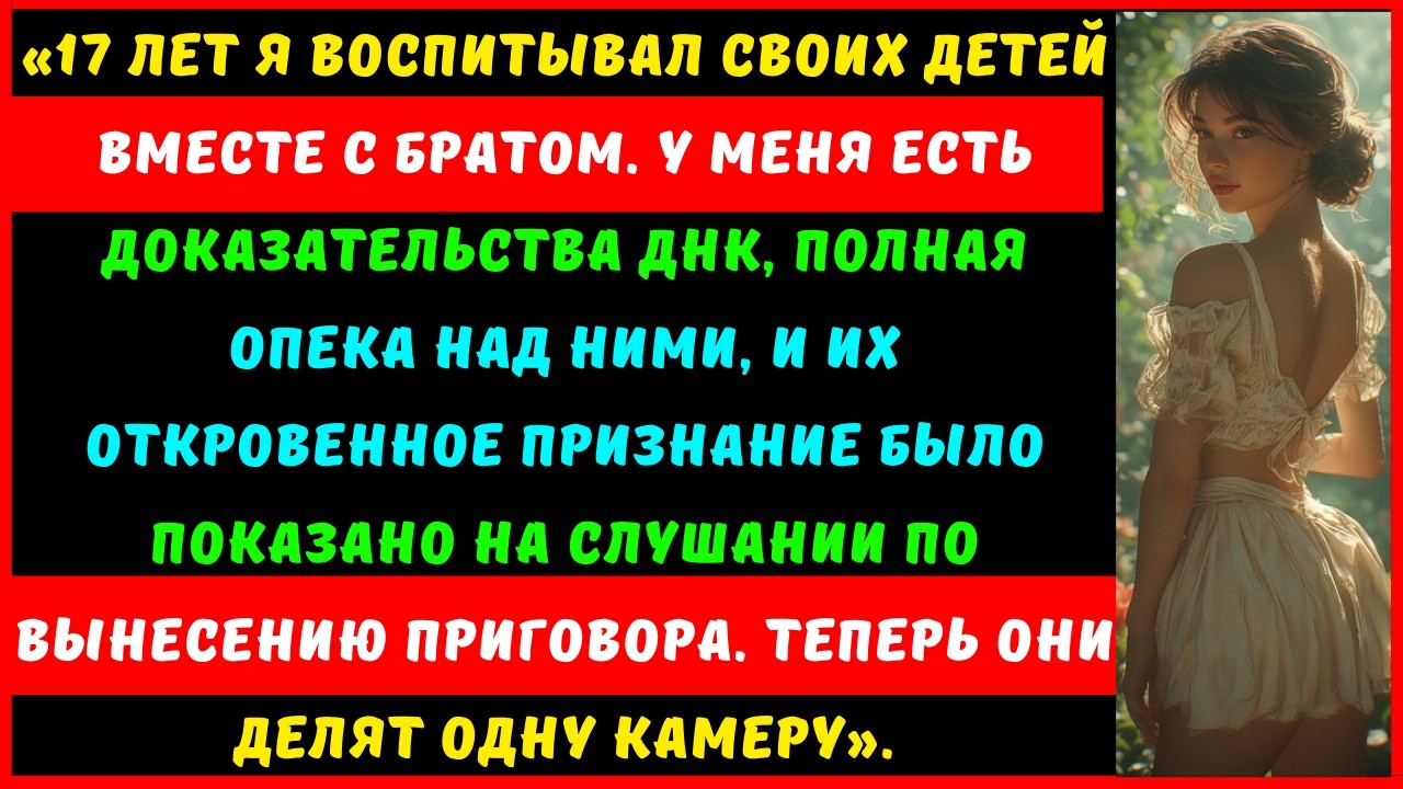 Моя жена изменяла мне с моим братом 17 лет — я отомстил, получил опеку, а он сидит в тюрьме.