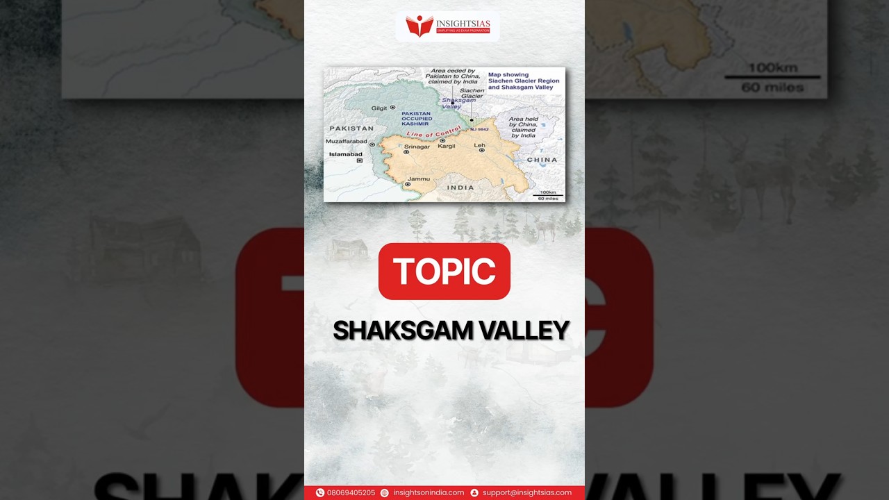 📍 Shaksgam Valley Explained | Why It Matters Now