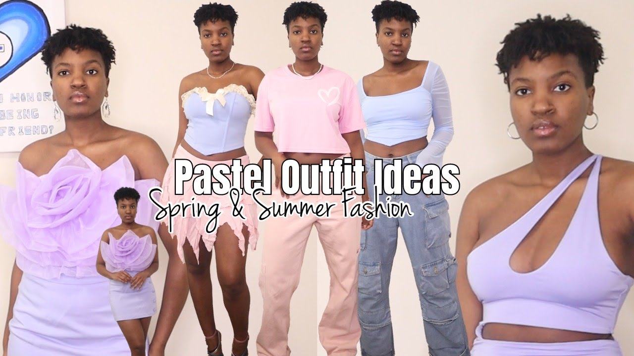 Pastel Outfit Ideas | SPRING AND SUMMER FASHION