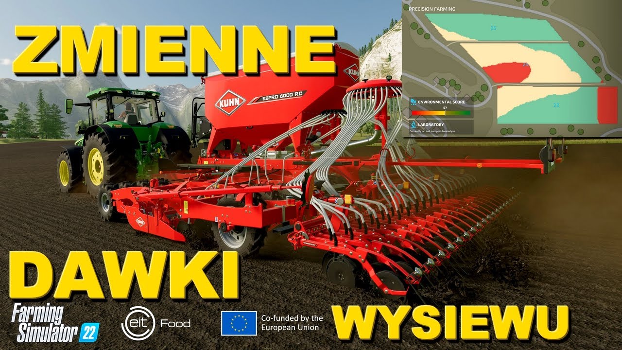 Farming Simulator 22 -  🌾 Zmienne dawki wysiewu (VSR)🌱 Precision Farming DLC 🔥 |