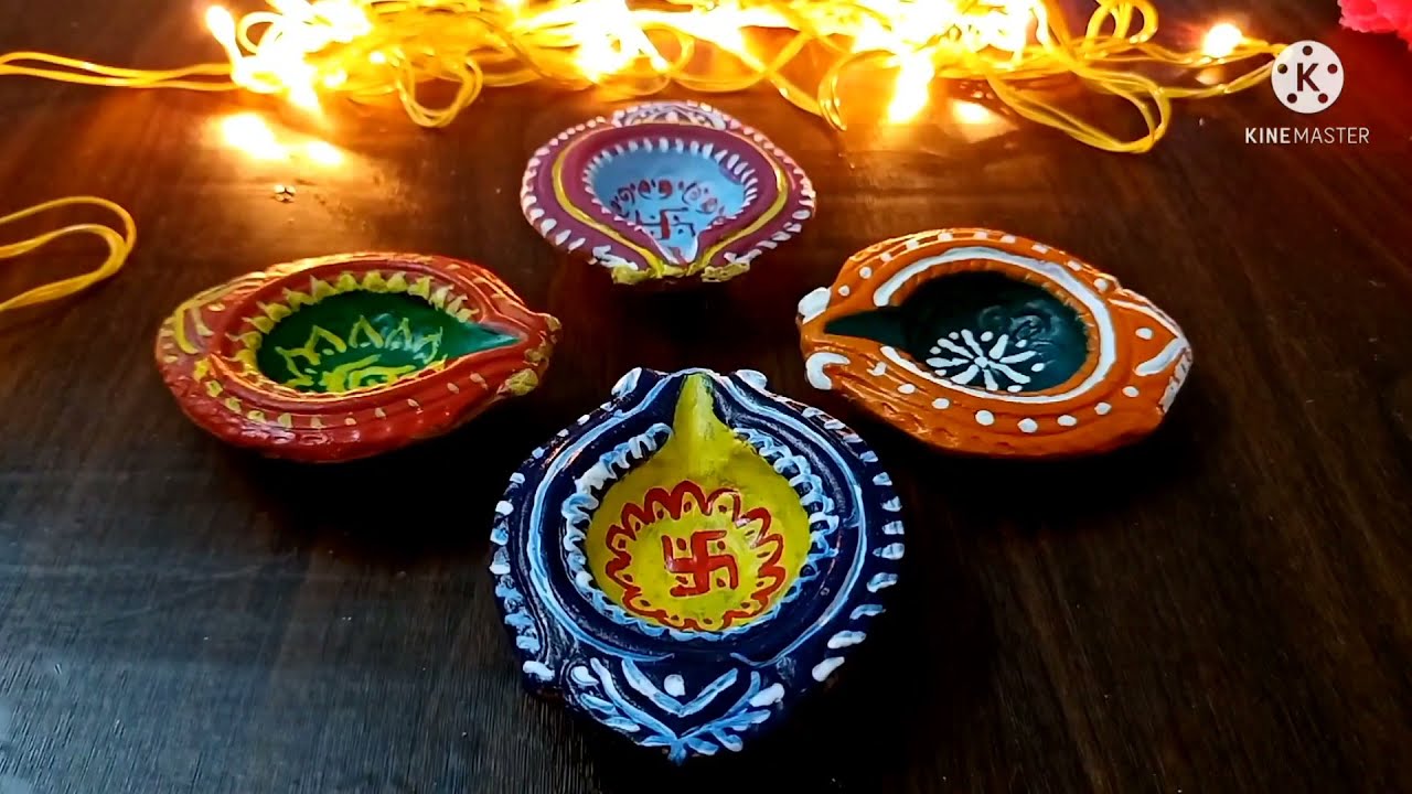 #diya #decoration #diwali #diy @manasi creative corner
