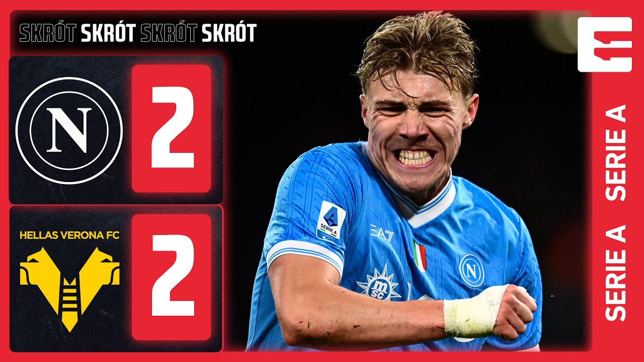 BURZA W NEAPOLU I GRZMOTY W DRUGIEJ POŁOWIE, DWA ANULOWANE GOLE I BOLESNA STRATA PUKTÓW | SKRÓT