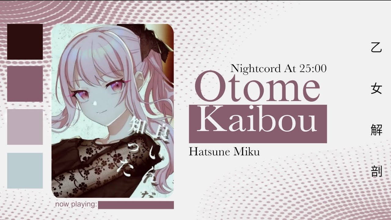 Nightcord at 25:00, Hatsune Miku — Otome Kaibou (乙女解剖) — Tradução PT BR