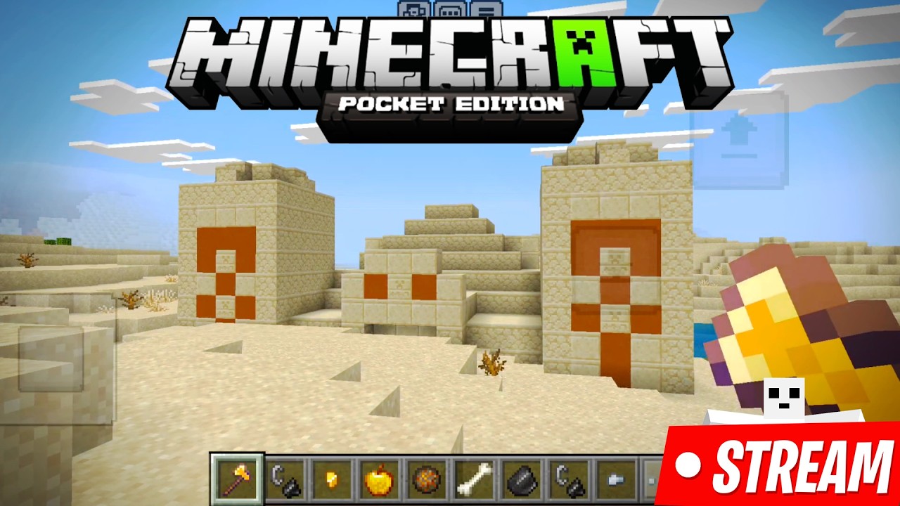 Minecraft PE LIVE | Minecraft Live