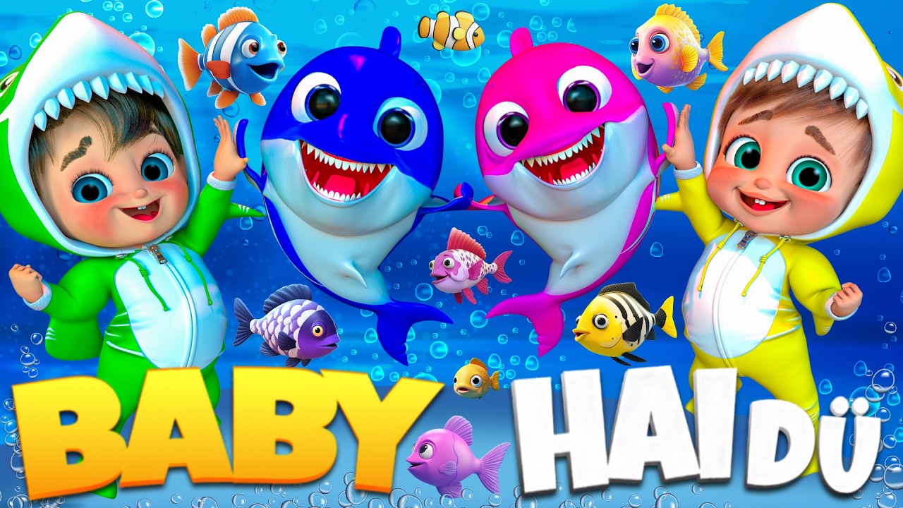 Baby Hai und seine Freunde @SuperLucaPortugues #rimasinfantis #musicasinfantis