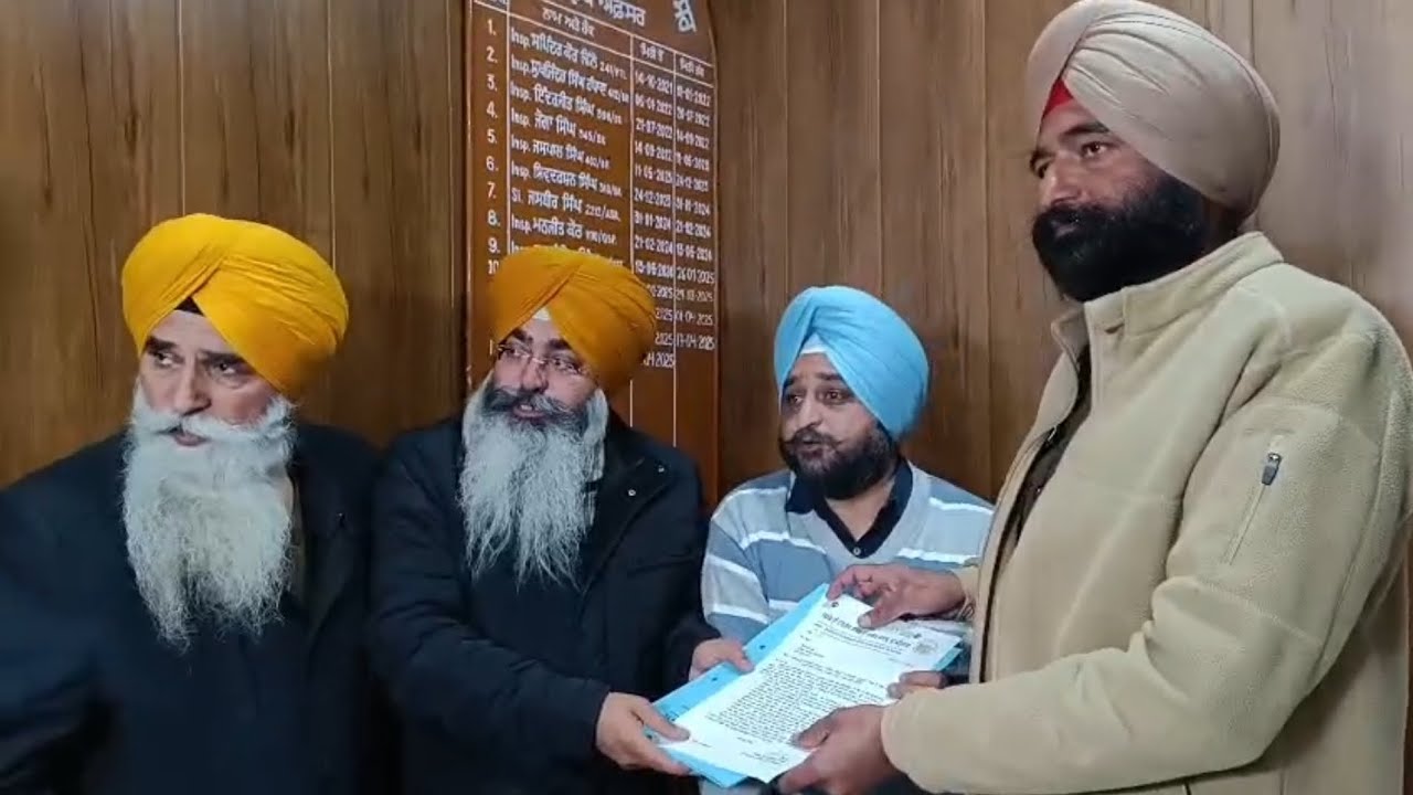 ਸੱਚਖੰਡ ਸ੍ਰੀ ਦਰਬਾਰ ਸਾਹਿਬ ਦੇ ਸਰੋਵਰ ਵਿੱਚ ਕੁਰਲੀਆਂ ਕਰਨ ਮਾਮਲੇ ‘ਚ SGPC ਵੱਲੋਂ ਥਾਣਾ ਕੋਤਵਾਲੀ ‘ਚ ਸ਼ਿਕਾਇਤ