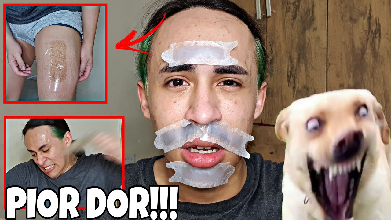 ME DEPILANDO COM CERA EM CASA