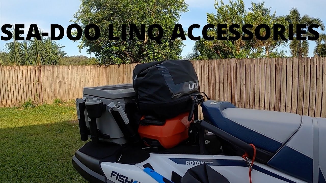 SEA-DOO LINQ ACCESSORIES WALKTHROUGH | 2021 SEA-DOO FISH PRO