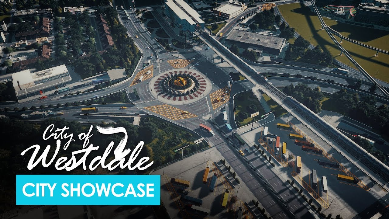 Cities Skylines: Prezentacja Westdale - Dream City [4K]