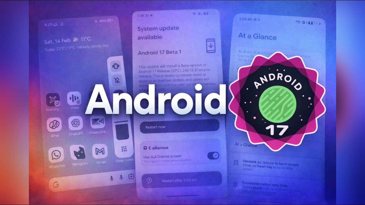 Наконец-то вышла первая бета-версия Android 17! 🔥 Что нового? Полный список изменений! 🚀