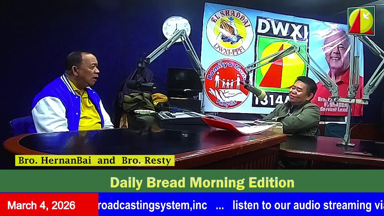 DWXI 1314 AM Live Streaming I Wednesday (March 4, 2026) #dailybreadmorningedition