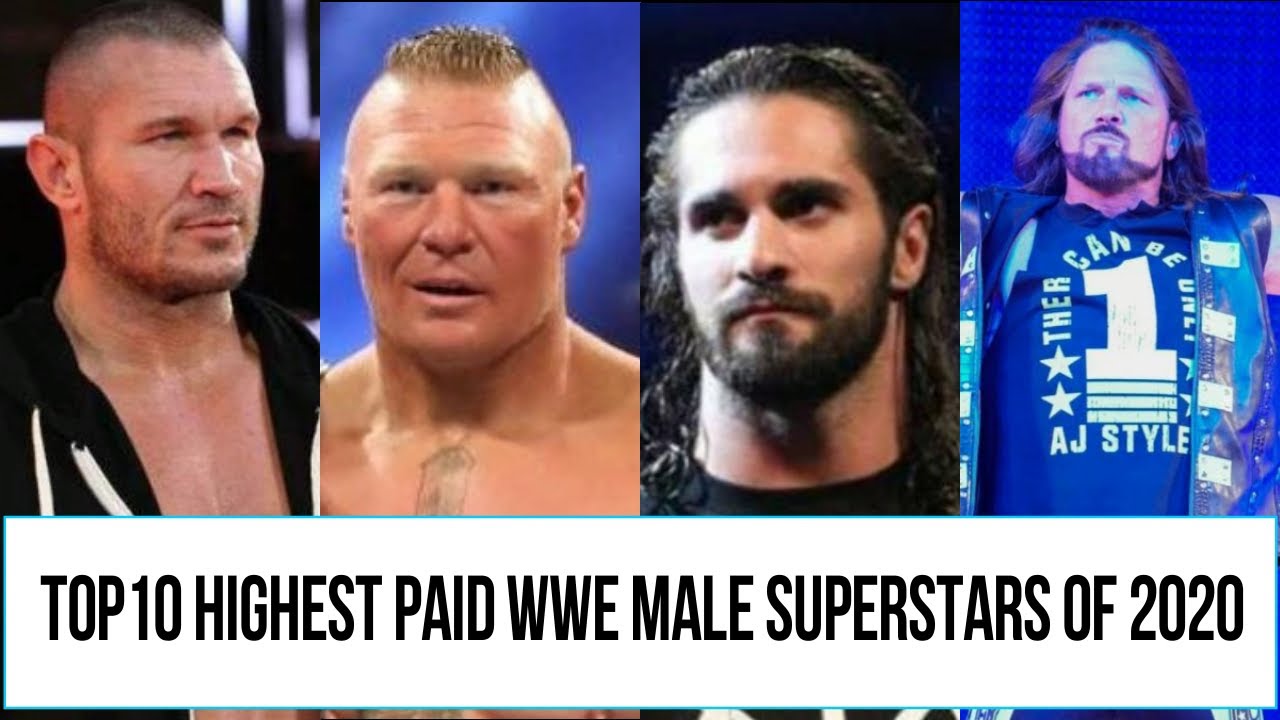 Top 10 Highest Paid WWE male Superstars 2020 | Salary of Top 10 wwe male wrestlers in 2020