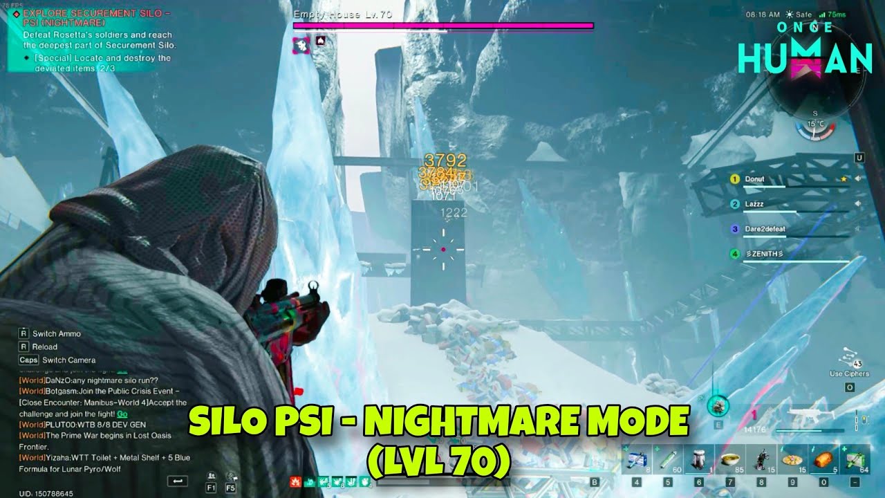 Silo PSI - Nightmare Mode (Level 70) ft.Primal Rage