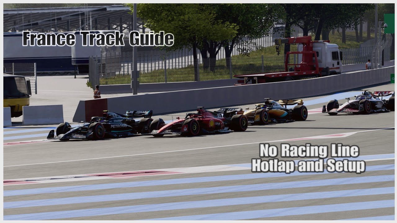 F1 23 - France Track Guide, Hotlap and Setup