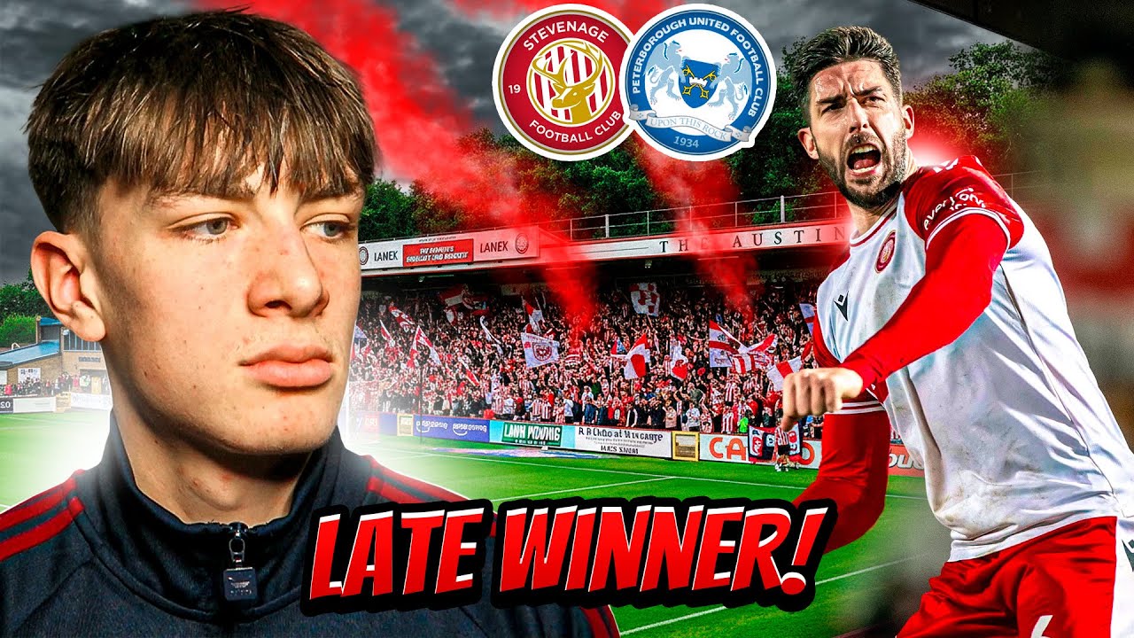 ITS HAPPENED AGAIN. STEVENAGE FC vs PETERBOROUGH UNITED 