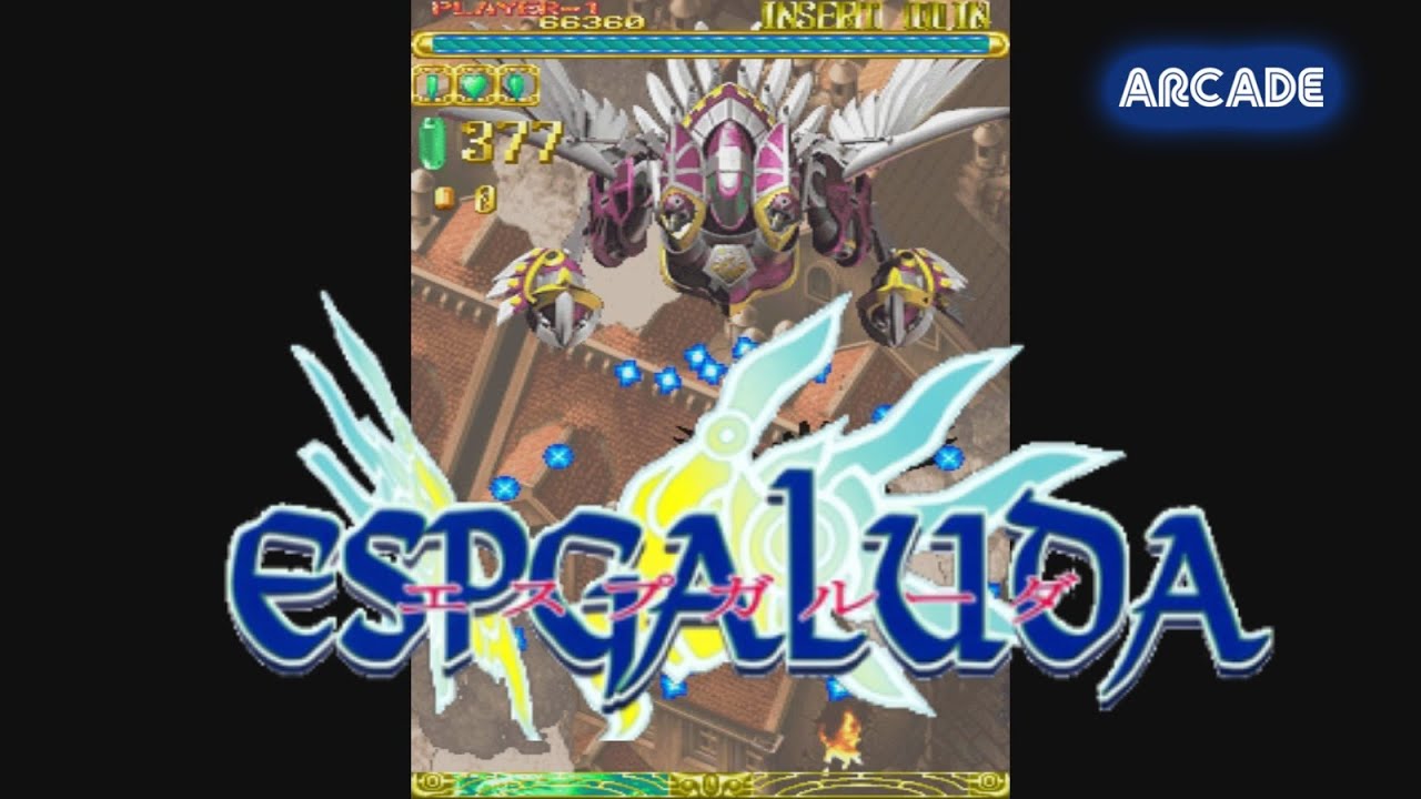 ESPGALUDA  (ARCADE - FULL GAME) Longplay / Playthrough