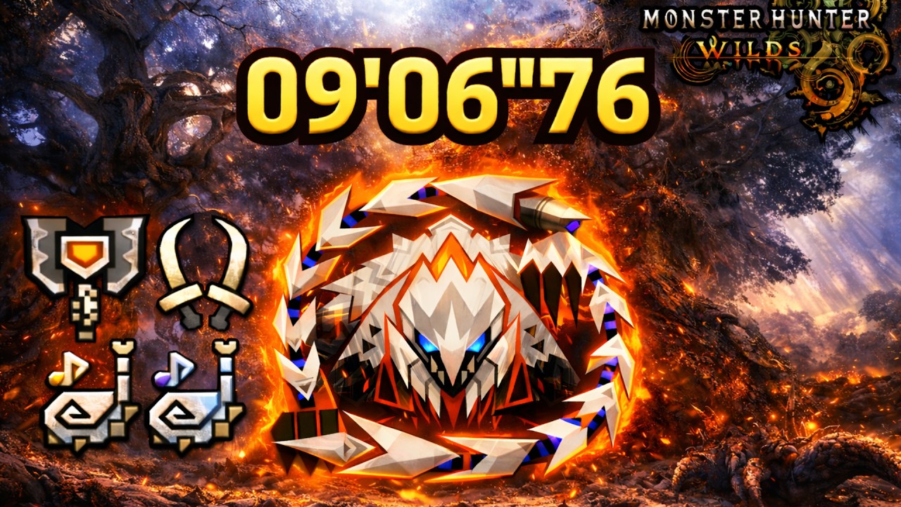 AT Arkveld Community Speedrun [09’06”76] - Charge Blade Gameplay