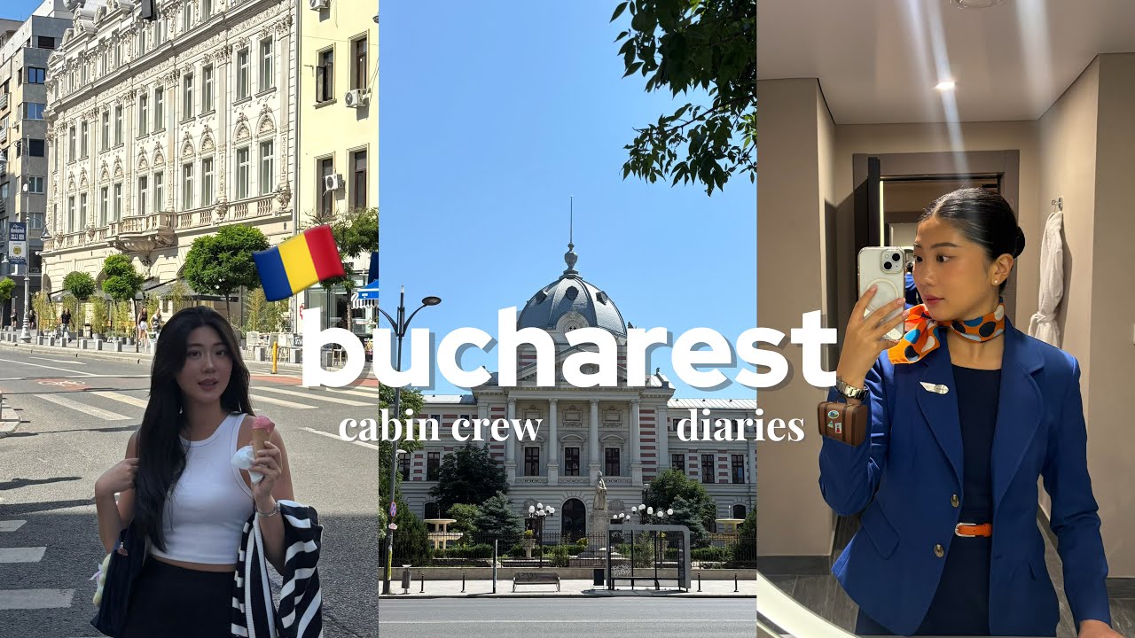 🇷🇴 flydubai cabin crew layover | exploring bucharest, romania | | 두바이 외항사 승무원