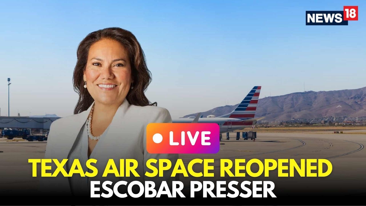 LIVE | El Paso Rep Veronica Escobar Speaks About FAA Reopening Airport Airspace in Texas | N18G