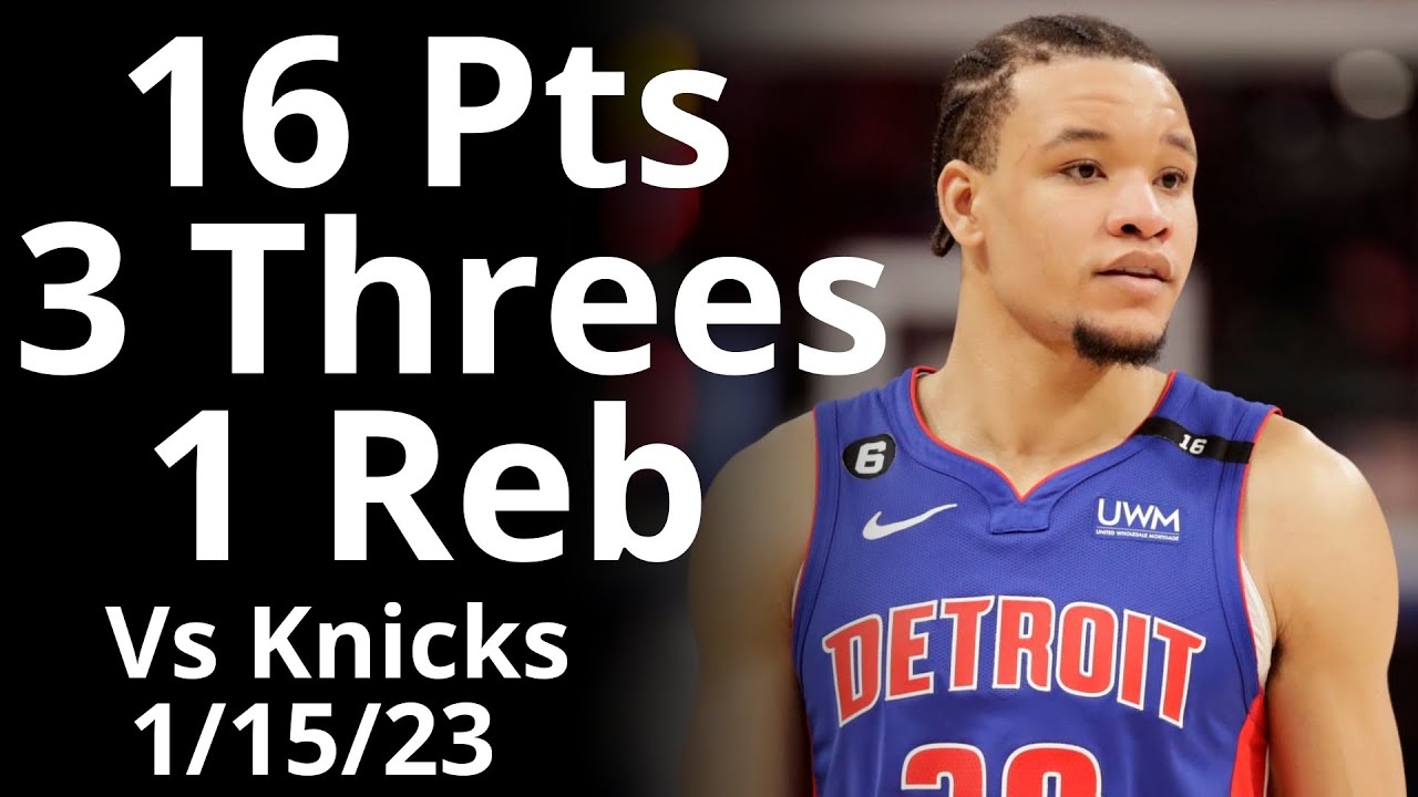 Kevin Knox 16 Pts 3 Threes vs Knicks Highlights