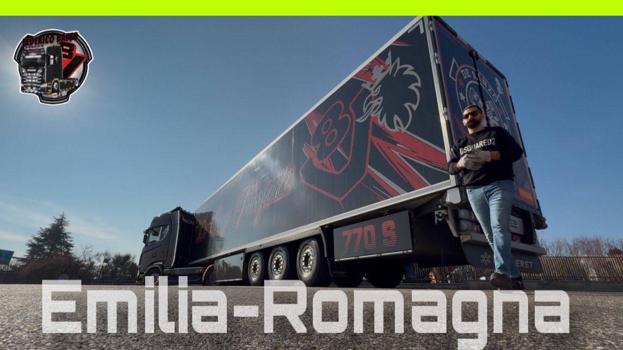 GIORNATA DI UN CAMIONISTA IN GIRO PER L’EMILIA-ROMAGNA
