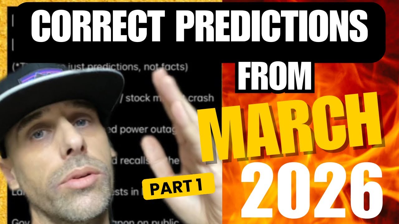 How Many CORRECT Dark Predictions From March 2026 Did I Get? #darkpredictions 