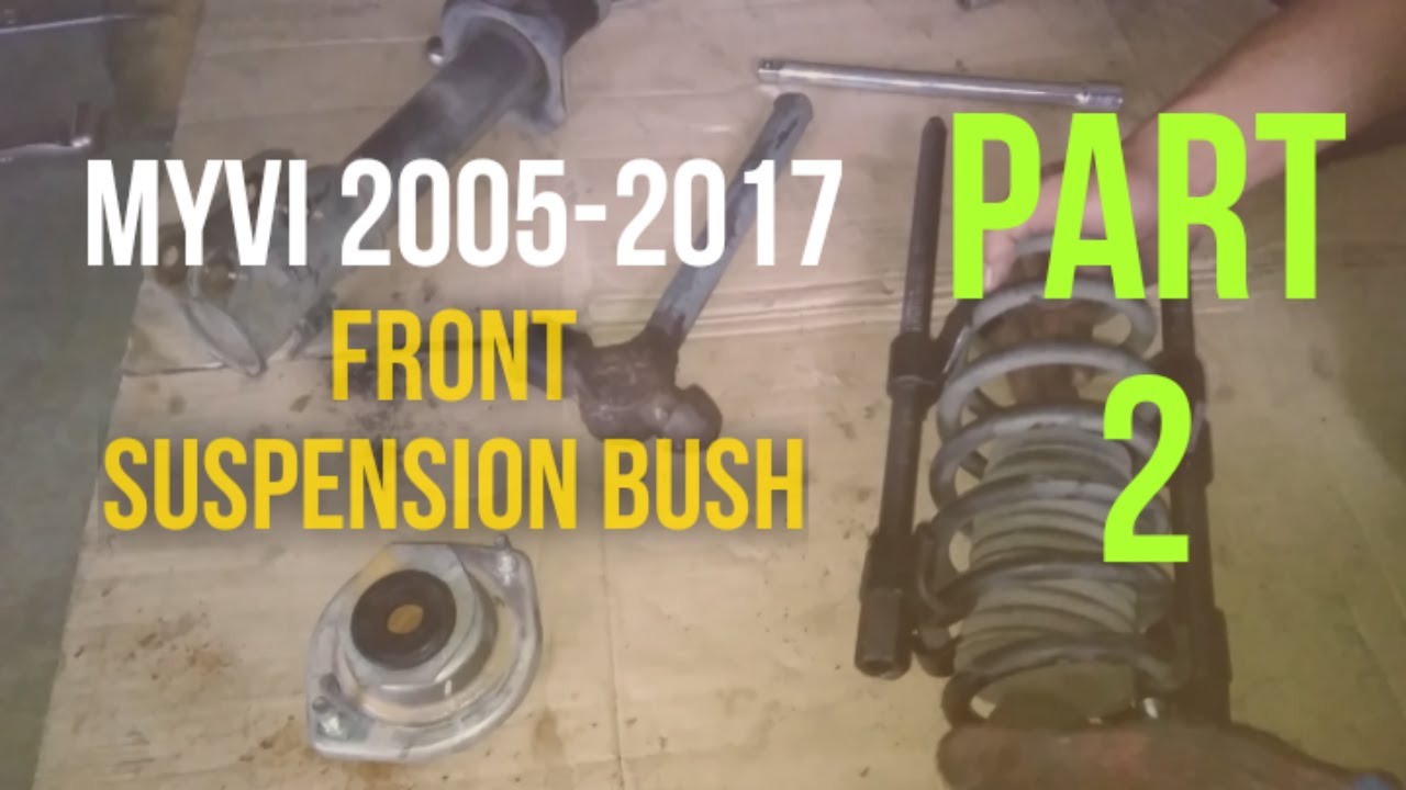 Myvi 2005-2017 tukar lower arm/ bush / linkage suspensi hadapan