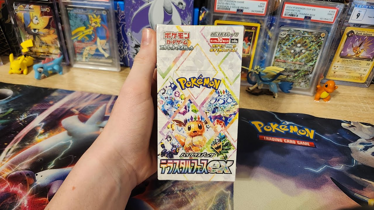 Prismatic Evolutions Japanese booster box.