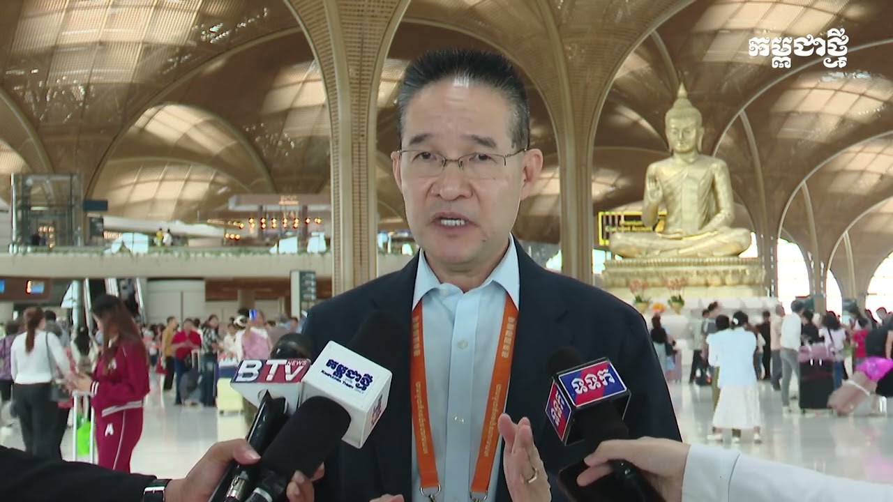 ក្រុមហ៊ុន Cathay Pacific បានស្នើសុំចុះចតនៅអាកាសយានដ្ឋានអន្តរជាតិតេជោ ដោយសារឥទ្ធិពលព្យុះ 