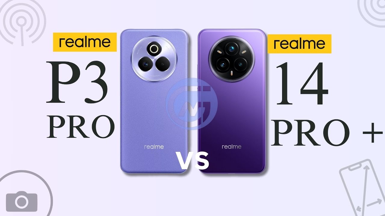Realme P3 Pro Vs Realme 14 pro plus || Specification comparison #redminote14proplus
