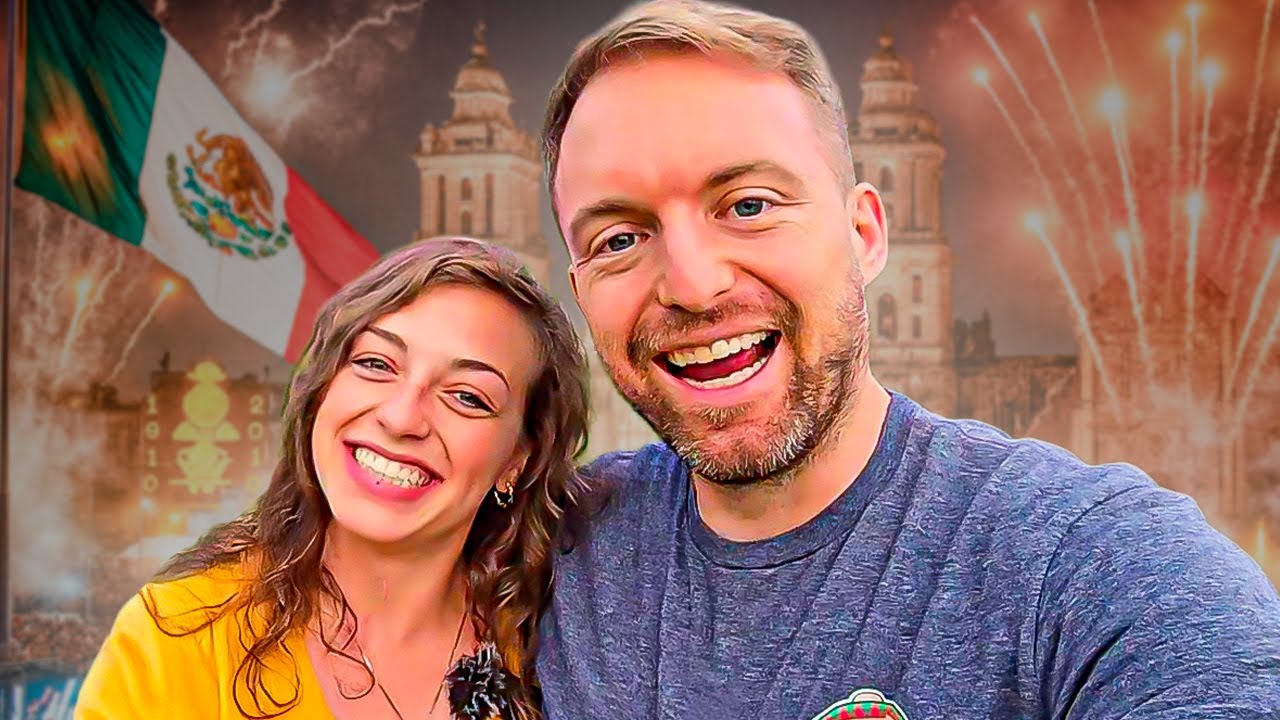 ¡GRINGO consigue NOVIA y van a MÉXICO por PRIMERA VEZ! 😱🇲🇽 GRITO CDMX 2025