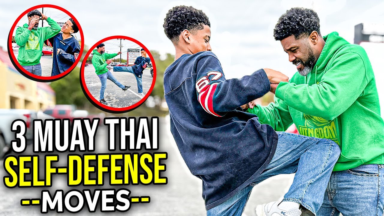 The Best Muay Thai Techniques for Self Defense in Street Fights!